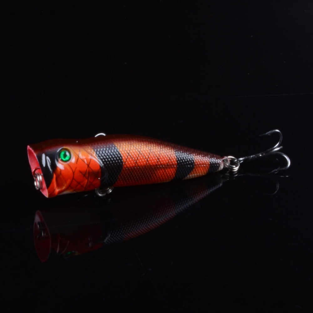 Fishing Lure Popper - 1pcs Popper Fishing lure Wobblers 7cm