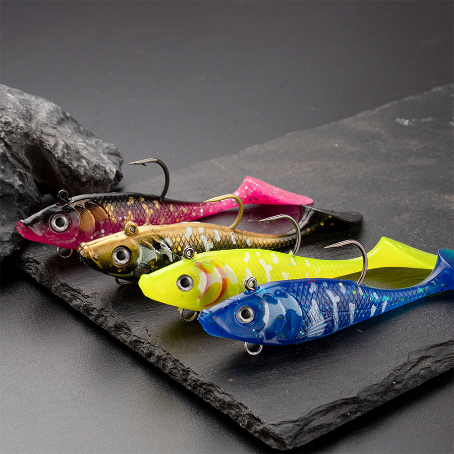 5PCS T-Tail Soft Bait Artifici - Fishing Lure Blade Bait avis et prix