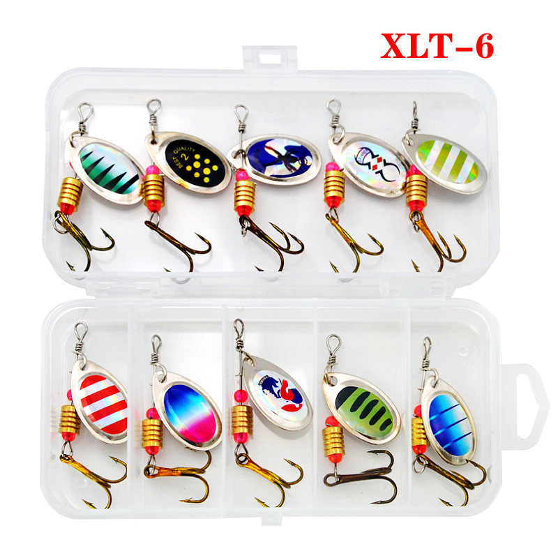 Newest Metal Spoon Spinner Fis - Fishing Lure Soft Plastic avis et prix