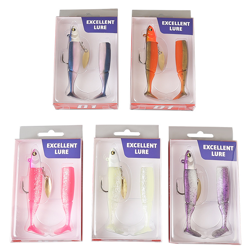 1Pcs Soft Swimbait Fishing Lur - Fishing Lure Blade Bait avis et prix