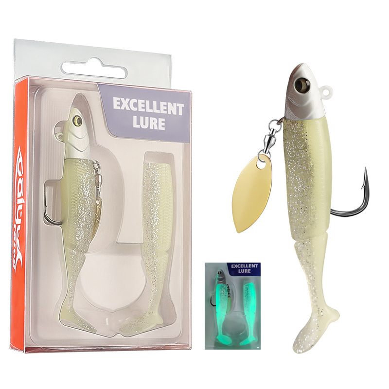 1Pcs Soft Swimbait Fishing Lur - Fishing Lure Blade Bait avis et prix