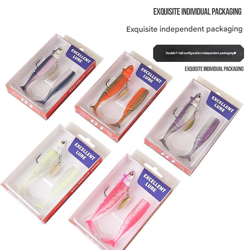 1Pcs Soft Swimbait Fishing Lur - Fishing Lure Blade Bait avis et prix