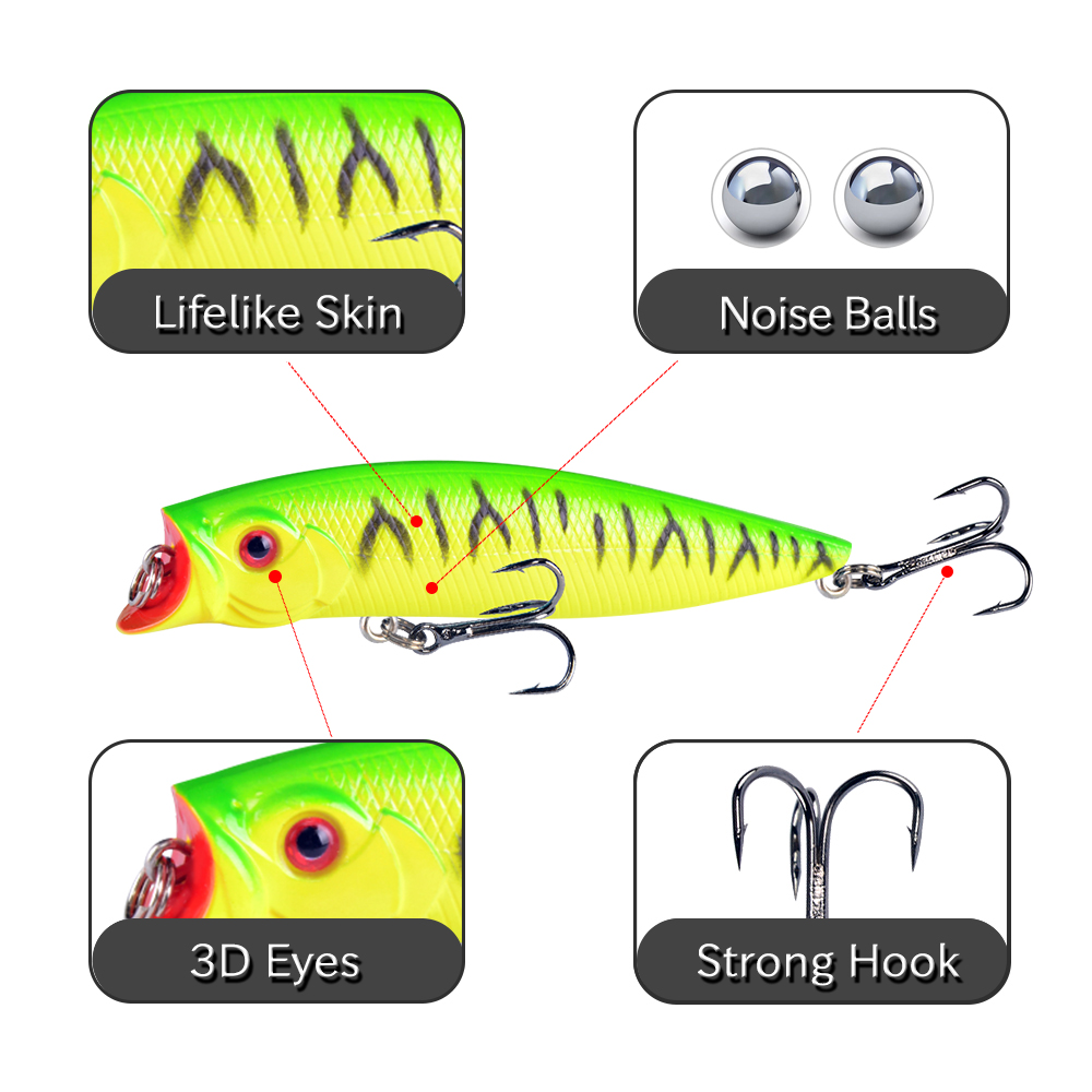 1pcs Fishing Lures High Qualit - Fishing Lure Topwater avis et prix