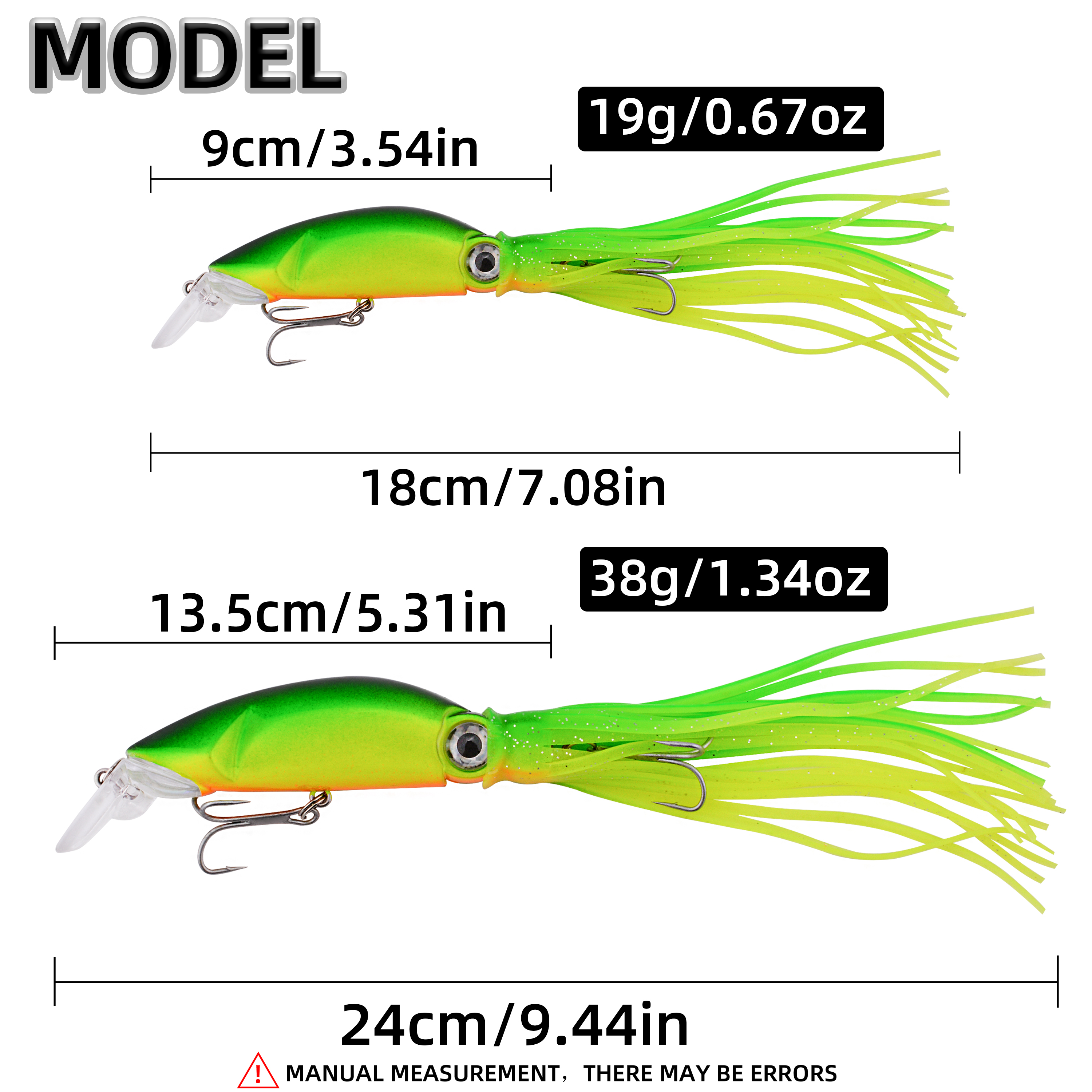 6pcs/lot Fishing Lures Squid O - Fishing Lure Crankbait avis et prix