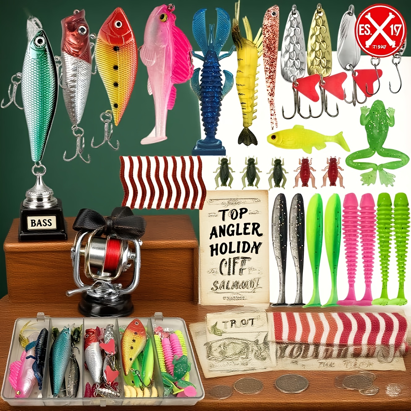 133Pcs Premium Fishing Lures T - Fishing Lure Box avis et prix