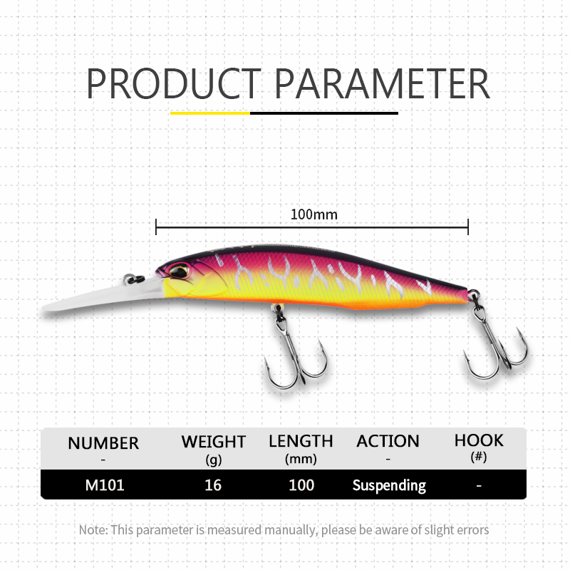 BEARKING 10cm 16g Super Magnet - Fishing Lure Jerkbait avis et prix