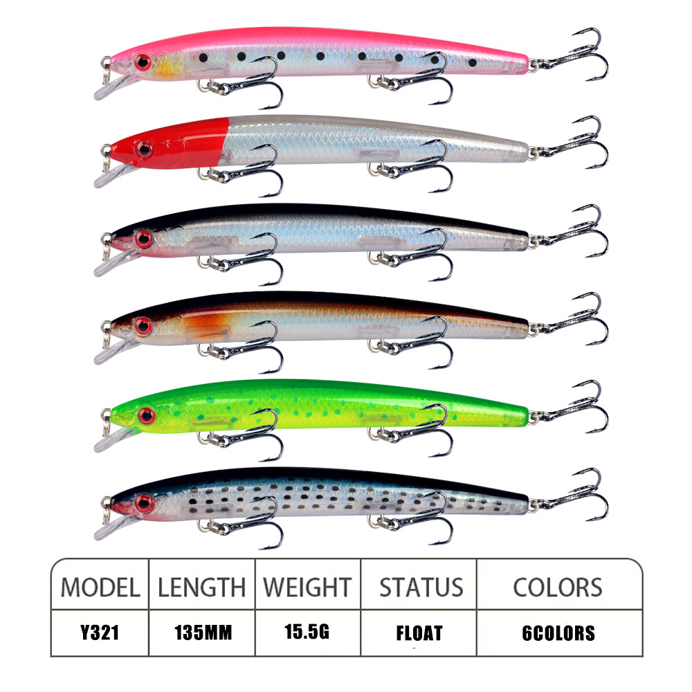 Minnow Fishing Lure 13.5cm 15. - Fishing Lure Crankbait avis et prix