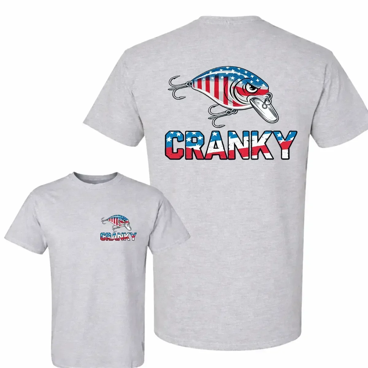 Camo Crankbait Fishing T-Shirt - Fishing Lure Crankbait avis et prix