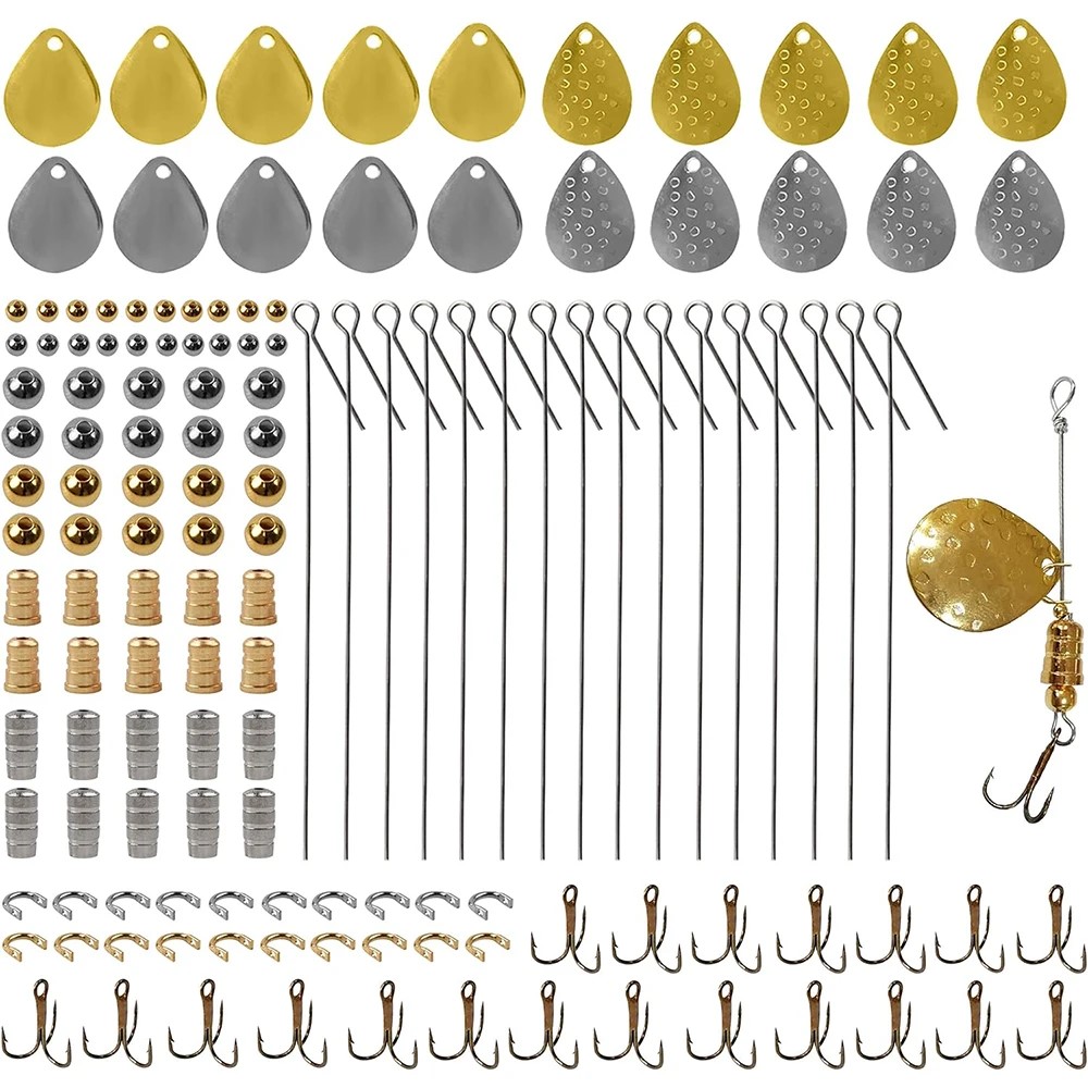 140Pcs Fishing Lures Making Ki - Fishing Lure Spoon avis et prix