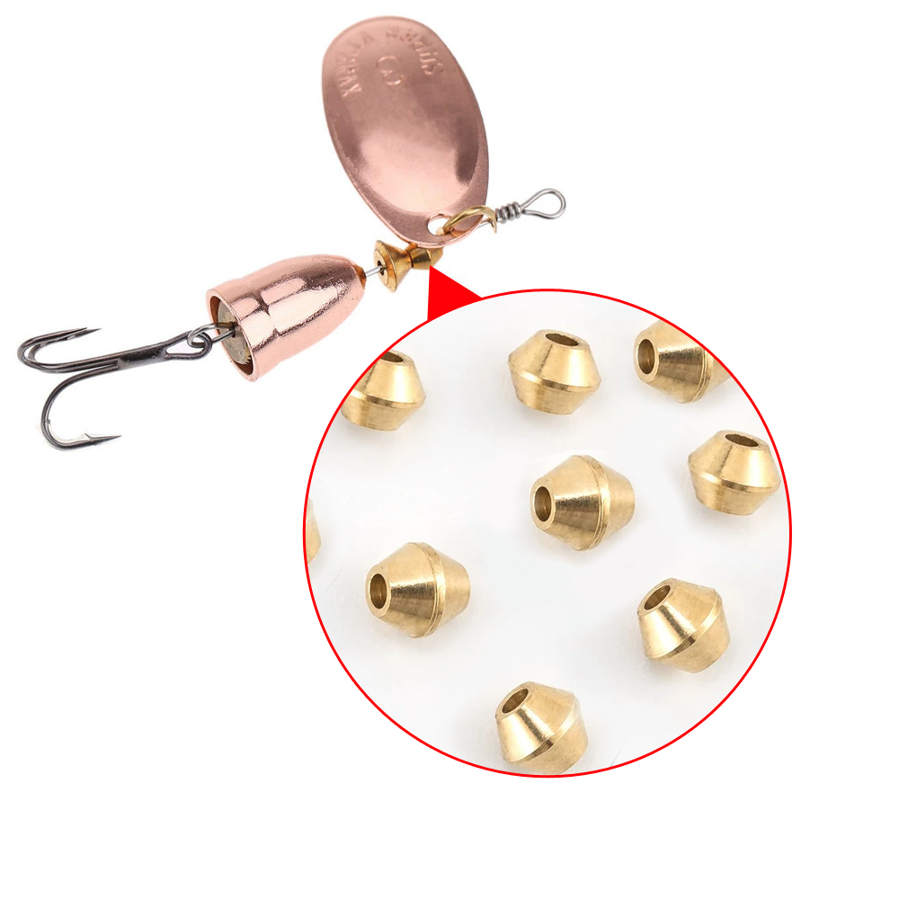 40pcs DIY Lure Brass Fishing B - Fishing Lure Spinnerbait avis et prix