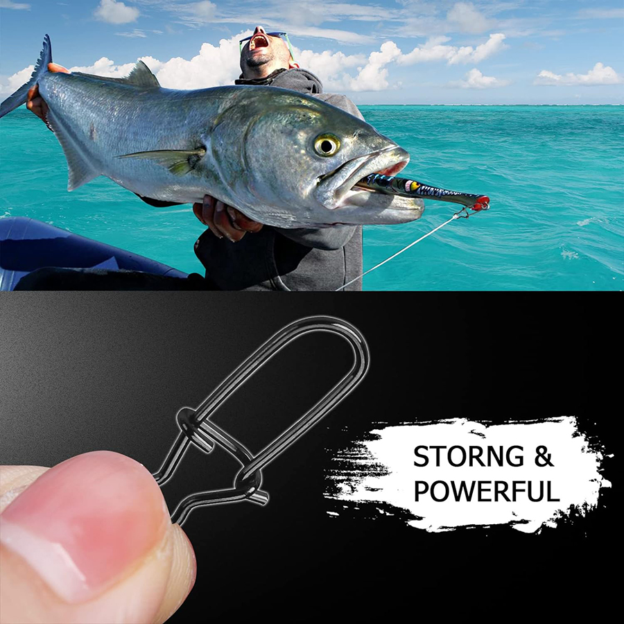 50Pcs Crankbait Snaps Stainles - Fishing Lure Crankbait avis et prix