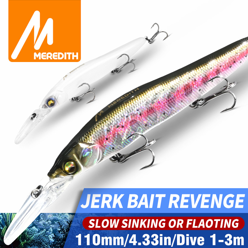 MEREDITH Minnow Wobbler Fishin - Fishing Lure Jerkbait avis et prix