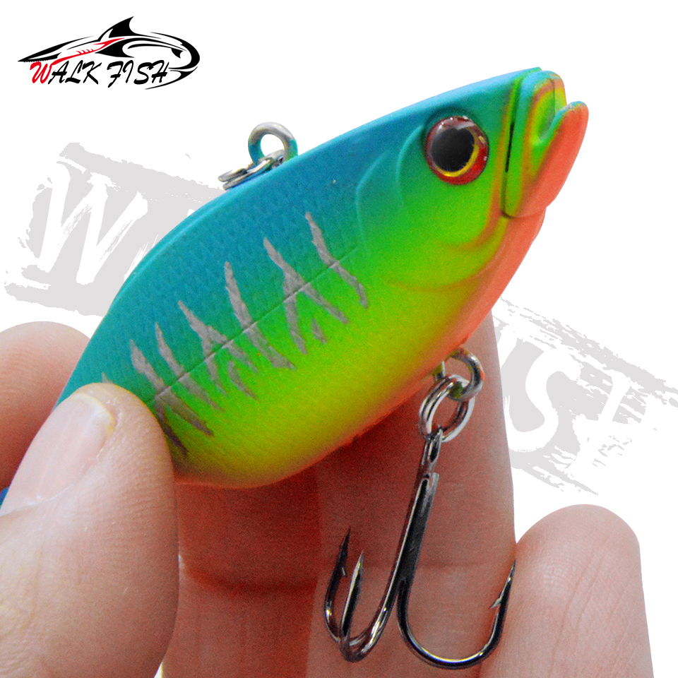 WALK FISH 1PCS 60mm 11g Vibrat - Fishing Lure Crankbait avis et prix