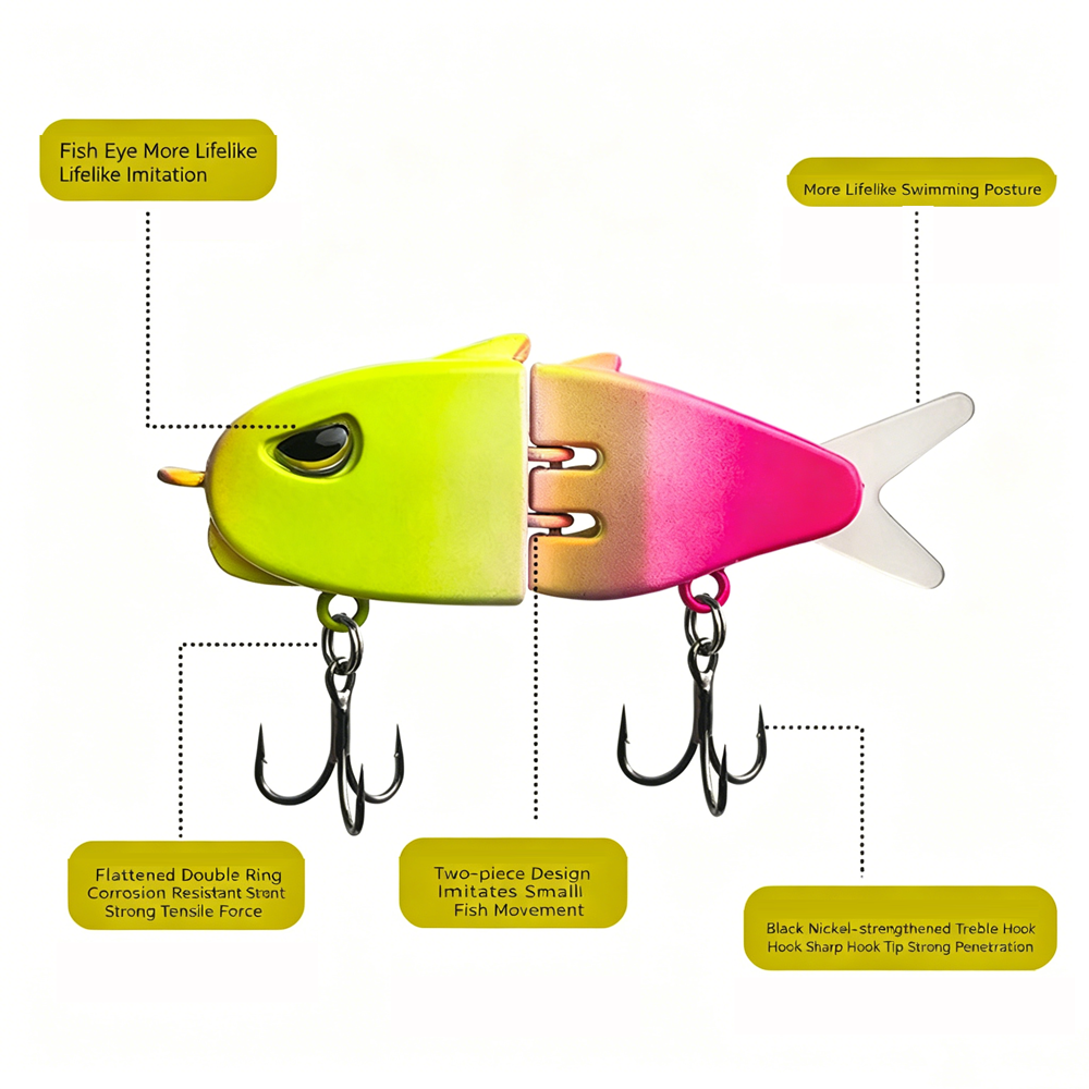 6.2cm 6.5g Swimbait Fishing Lu - Fishing Lure Popper avis et prix