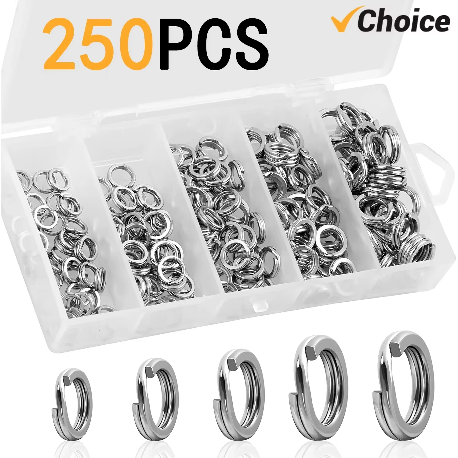 5 Size Stainless Steel Fishing - Fishing Lure Box avis et prix