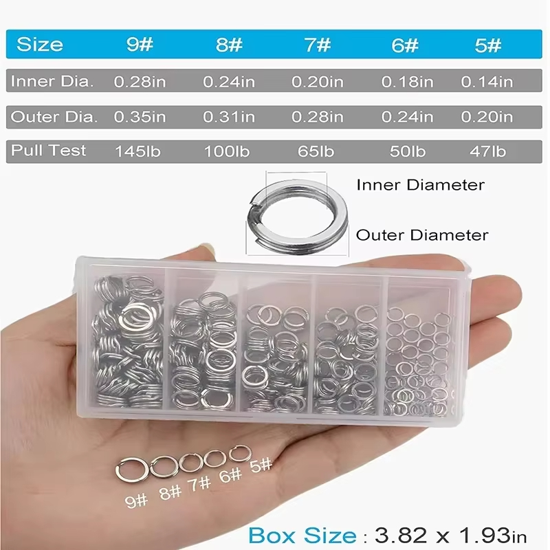 5 Size Stainless Steel Fishing - Fishing Lure Box avis et prix