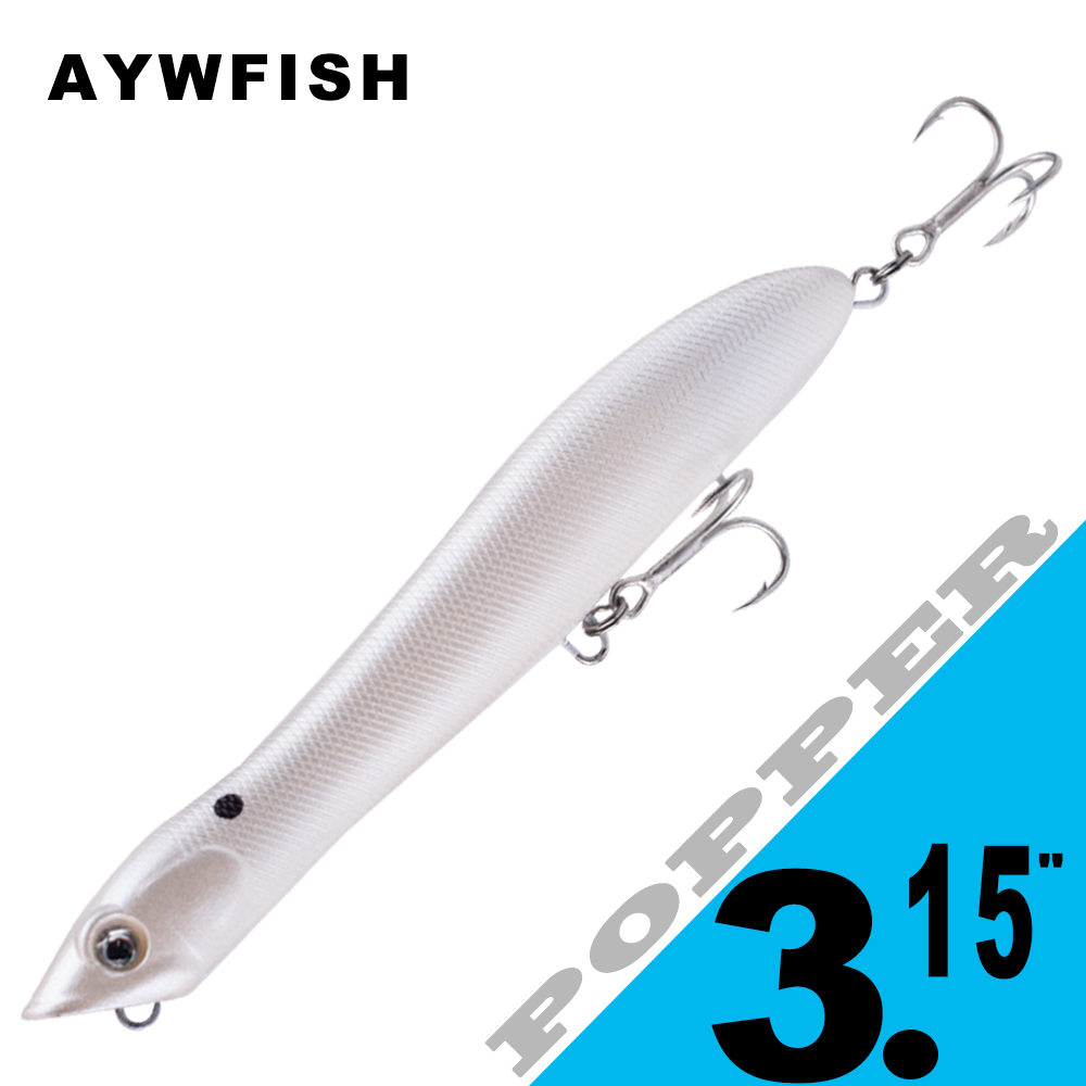 AYWFISH 8CM 6.2G Baby Popper F - Fishing Lure Popper avis et prix