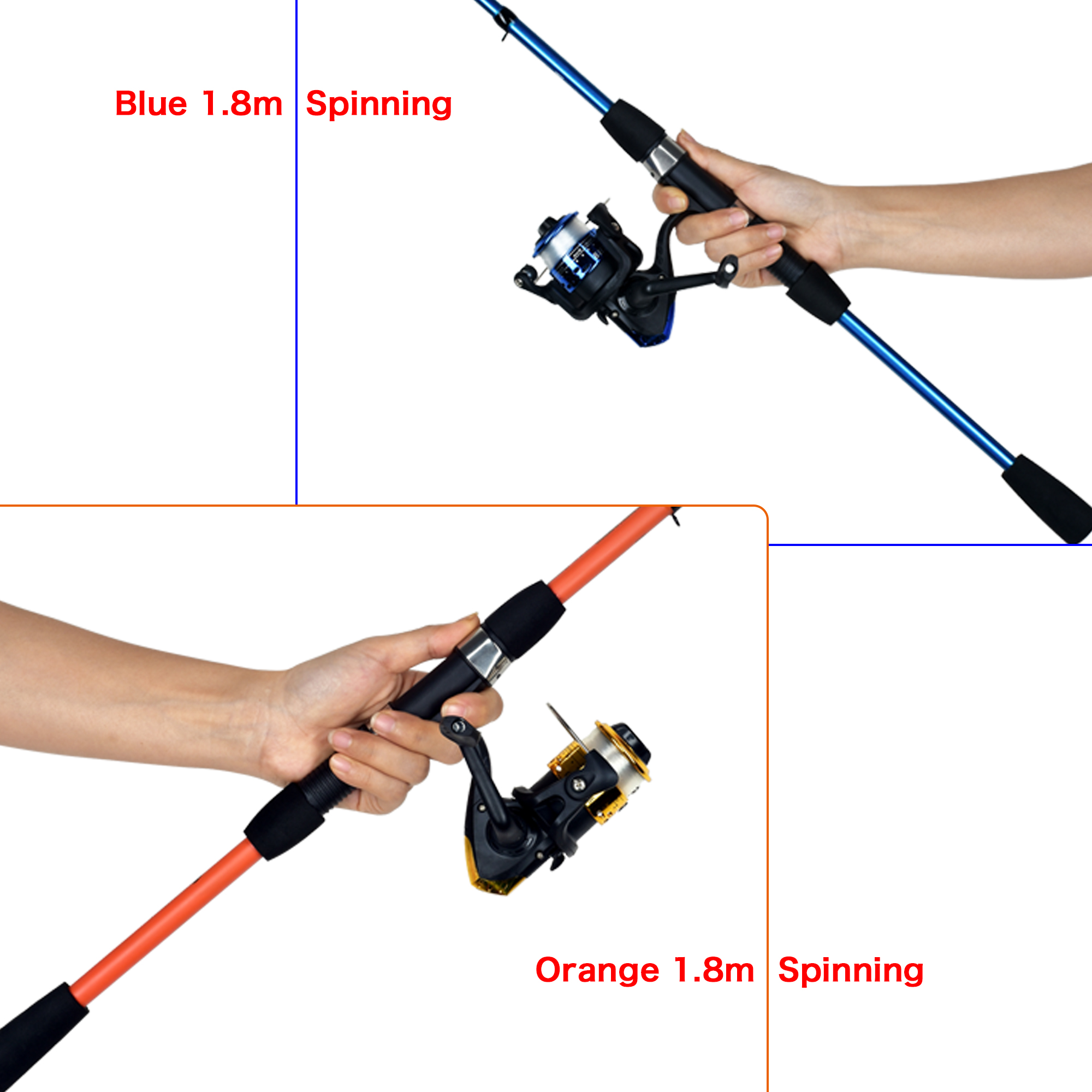 BIUTIFU Spinning Fishing Rod S - Fishing Lure Spinnerbait avis et prix