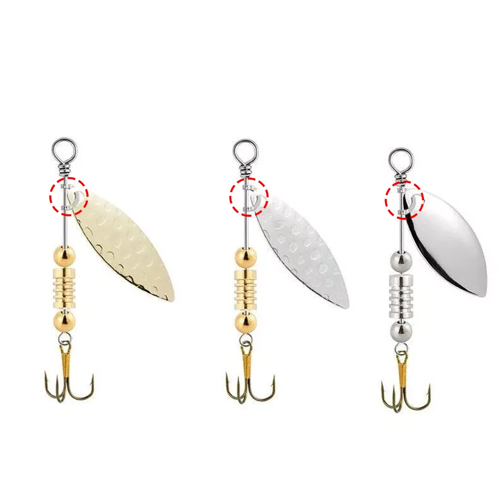 100pcs Fishing U Shaped Fixed  - Fishing Lure Spinnerbait avis et prix
