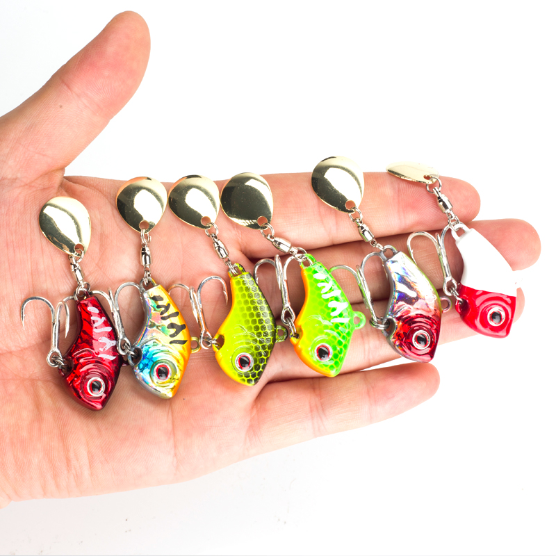 6PC 5g/7g/10g/14g/20g Rotating - Fishing Lure Crankbait avis et prix