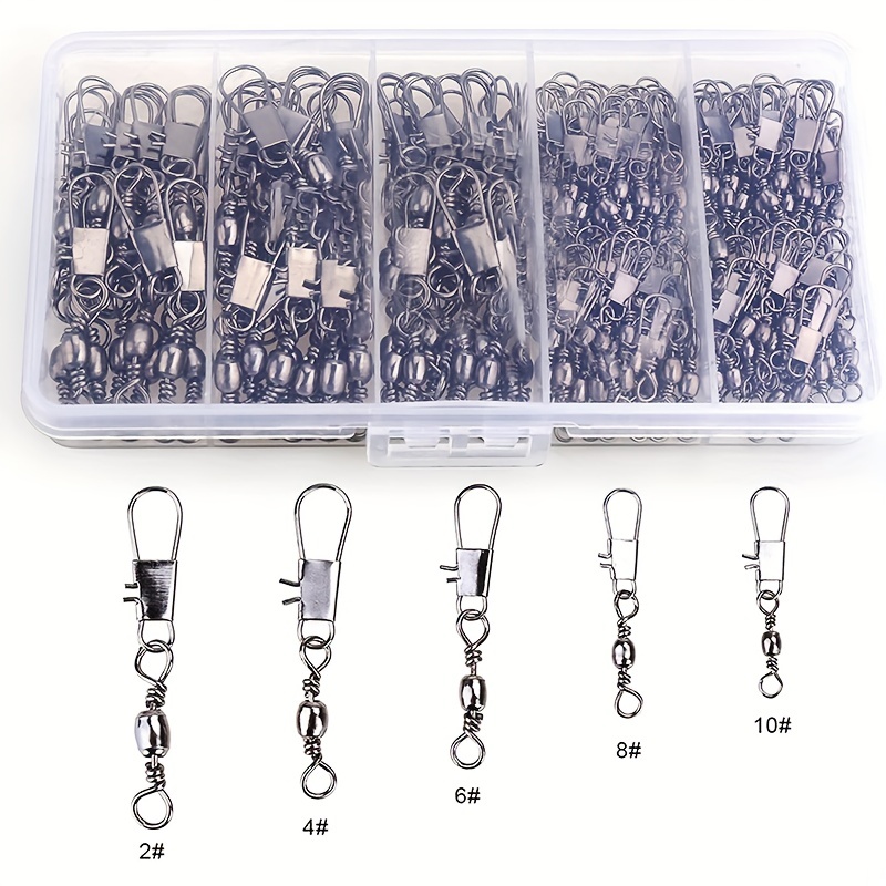 50/200pcs Barrel Snap Swivel F - Fishing Lure Accessories avis et prix